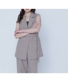 【ナチュラル ビューティー ベーシック/NATURAL BEAUTY BASIC】のベルテッドジレ ブラウン|ID: prp329100004568657 ipo3291000000032628720