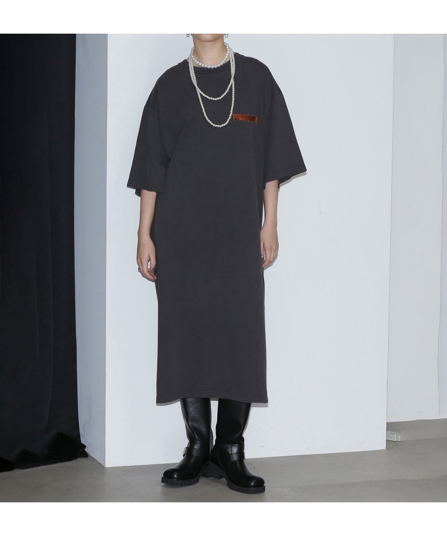 【ローズバッド/ROSE BUD】のGENE HEAVENS/フリーダムエンブロイダリー Tシャツ ワンピース 人気、トレンドファッション・服の通販 founy(ファニー) 　ファッション　Fashion　レディースファッション　WOMEN　ワンピース　Dress　シャツワンピース　Shirt Dresses　アクセサリー　Accessories　インナー　Inner　エレガント 上品　Elegant　秋　Autumn/Fall　カットソー　Cut And Sew　カーディガン　Cardigan　キャップ　Cap　シアー　Sheer　ジーンズ　Jeans　スカーフ　Scarf　スリーブ　Sleeve　人気　Popularity　ハーフ　Half　バンダナ　Bandana　ビンテージ　Vintage　夏　Summer　 other-1|ID: prp329100004568887 ipo3291000000032323794