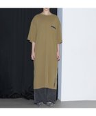 【ローズバッド/ROSE BUD】のGENE HEAVENS/フリーダムエンブロイダリー Tシャツ ワンピース 人気、トレンドファッション・服の通販 founy(ファニー) ファッション Fashion レディースファッション WOMEN ワンピース Dress シャツワンピース Shirt Dresses アクセサリー Accessories インナー Inner エレガント 上品 Elegant 秋 Autumn/Fall カットソー Cut And Sew カーディガン Cardigan キャップ Cap シアー Sheer ジーンズ Jeans スカーフ Scarf スリーブ Sleeve 人気 Popularity ハーフ Half バンダナ Bandana ビンテージ Vintage 夏 Summer thumbnail KHAKI|ID: prp329100004568887 ipo3291000000032323800