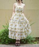 【アクシーズファム/axes femme】のひまわり柄キャミワンピース 人気、トレンドファッション・服の通販 founy(ファニー) ファッション Fashion レディースファッション WOMEN ワンピース Dress キャミワンピース No Sleeve Dresses おすすめ Recommend カーディガン Cardigan ガウン Gown キャミワンピース Cami Dress シンプル Simple フェミニン Feminine プリント Print 夏 Summer thumbnail 白|ID: prp329100004568892 ipo3291000000032323839