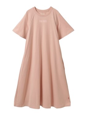 【ピンクハウス/PINK HOUSE】のロゴプリントワンピース 人気、トレンドファッション・服の通販 founy(ファニー) ファッション Fashion レディースファッション WOMEN ワンピース Dress おすすめ Recommend スリーブ Sleeve デニム Denim フロント Front プリント Print レギンス Leggings ワンポイント One Point |ID:prp329100004568992