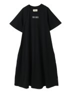 【ピンクハウス/PINK HOUSE】のロゴプリントワンピース 人気、トレンドファッション・服の通販 founy(ファニー) ファッション Fashion レディースファッション WOMEN ワンピース Dress おすすめ Recommend スリーブ Sleeve デニム Denim フロント Front プリント Print レギンス Leggings ワンポイント One Point thumbnail クロ|ID: prp329100004568992 ipo3291000000032324619