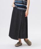 【ビームス ウイメン/BEAMS】のラップ プリーツ スカート BLACK|ID: prp329100004569013 ipo3291000000032711670