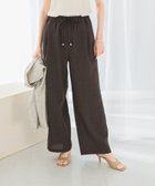 【アーバンリサーチ ロッソ/URBAN RESEARCH ROSSO】の『UR TECH DRYLUXE』イージードロストパンツ 人気、トレンドファッション・服の通販 founy(ファニー) ファッション Fashion レディースファッション WOMEN パンツ Pants 2025年 2025 2025春夏・S/S Ss,Spring/Summer,2025 エレガント 上品 Elegant 吸水 Water Absorption 夏 Summer S/S・春夏 Ss・Spring/Summer thumbnail darkbrown|ID: prp329100004569045 ipo3291000000032325069