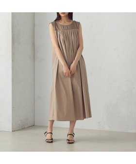 【コムサイズム/COMME CA ISM】のコットンナイロンストレッチタイプライター ノースリーブワンピース 人気、トレンドファッション・服の通販 founy(ファニー) ファッション Fashion レディースファッション WOMEN ワンピース Dress おすすめ Recommend オーガンジー Organdy キャミソール Camisole ストレッチ Stretch タイプライター Typewriter ノースリーブ No Sleeve フレア Flare ポケット Pocket ヨーク Yoke 夏 Summer |ID:prp329100004569054
