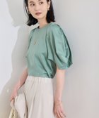 【ロペ/ROPE'】のクリア天竺ボリュームスリーブプルオーバー【お仕事・通勤対応】/洗える 人気、トレンドファッション・服の通販 founy(ファニー) ファッション Fashion レディースファッション WOMEN トップス・カットソー Tops/Tshirt プルオーバー Pullover ボリュームスリーブ / フリル袖 Volume Sleeve ウォッシャブル Washable 洗える Washable カットソー Cut And Sew タイトスカート Tight Skirt ドレープ Drape 定番 Standard ボトム Bottom ポケット Pocket 別注 Special Order レース Race おすすめ Recommend 夏 Summer ビジネス 仕事 通勤 Business thumbnail カーキ(36)|ID: prp329100004569055 ipo3291000000032325151