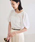 【ロペ/ROPE'】のクリア天竺ボリュームスリーブプルオーバー【お仕事・通勤対応】/洗える ホワイト(10)|ID: prp329100004569055 ipo3291000000032669996
