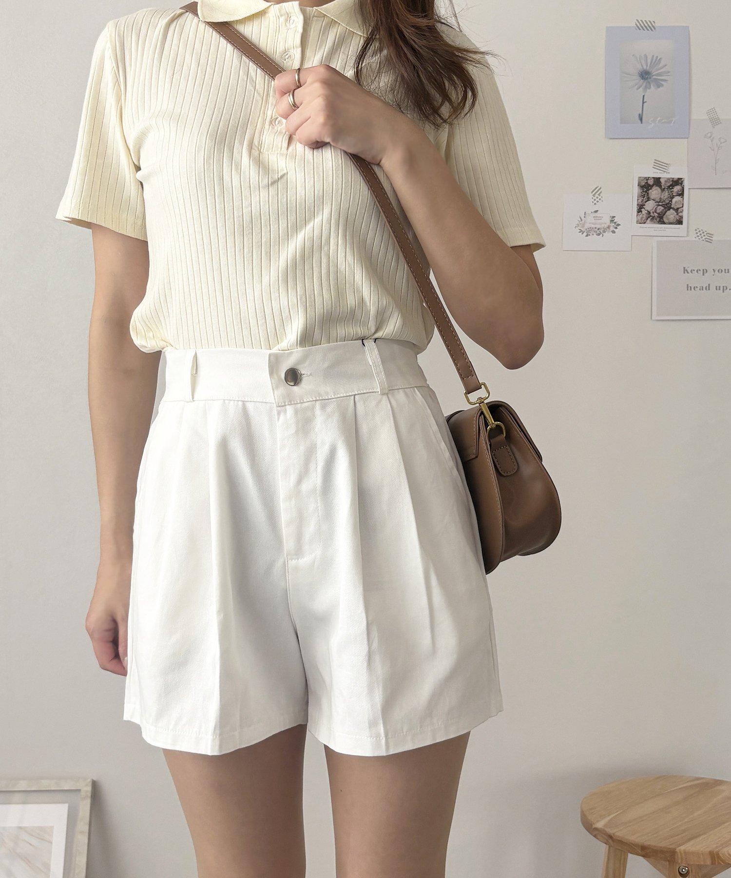 【アミュレット/Amulet】の【Amulet】タック入りキュロットパンツ インテリア・キッズ・メンズ・レディースファッション・服の通販 founy(ファニー) 　ファッション　Fashion　レディースファッション　WOMEN　スカート　Skirt　キュロット　Culottes　フレア　Flare　フロント　Front　夏　Summer　ホワイト|ID: prp329100004569063 ipo3291000000032325230