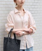 【ジャーナルスタンダード/JOURNAL STANDARD】の《追加2》リネンレギュラーカラーシャツ ピンク|ID: prp329100004569065 ipo3291000000032647968