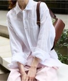 【ジャーナルスタンダード/JOURNAL STANDARD】の《追加2》リネンレギュラーカラーシャツ ホワイト|ID: prp329100004569065 ipo3291000000032647970