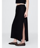【ギャップ/GAP】のリネンブレンド ミディスカート 人気、トレンドファッション・服の通販 founy(ファニー) ファッション Fashion レディースファッション WOMEN スカート Skirt クラシック Classic スリット Slit スリム Slim ドローコード Draw Cord フィット Fit リネン Linen thumbnail BLACK|ID: prp329100004569077 ipo3291000000032325466