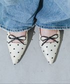 【イーボル/EVOL】の【軽量・柔らかい】ダブルリボンポインテッドパンプス 人気、トレンドファッション・服の通販 founy(ファニー) ファッション Fashion レディースファッション Fashion for Women コンビ Combo, Combination Style 今季 This Season, Current Season 軽量 Lightweight, Ultra Light ソックス Socks, Hosiery ダブル Double, Double-Breasted ラップ Wrap, Wrap Design リボン Ribbon, Bow おすすめ Recommended / Our Picks thumbnail BLC|ID: prp329100004569099 ipo3291000000033922172
