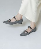【イーボル/EVOL】の【軽量・柔らかい】ダブルリボンポインテッドパンプス 人気、トレンドファッション・服の通販 founy(ファニー) ファッション Fashion レディースファッション Fashion for Women コンビ Combo, Combination Style 今季 This Season, Current Season 軽量 Lightweight, Ultra Light ソックス Socks, Hosiery ダブル Double, Double-Breasted ラップ Wrap, Wrap Design リボン Ribbon, Bow おすすめ Recommended / Our Picks thumbnail GYKJ|ID: prp329100004569099 ipo3291000000033922176