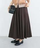 【ルクールブラン/le.coeur blanc】の《機能素材シリーズ》ナイロンストレッチタックギャザースカート 人気、トレンドファッション・服の通販 founy(ファニー) ファッション Fashion レディースファッション WOMEN スカート Skirt おすすめ Recommend ウォッシャブル Washable カットソー Cut And Sew セットアップ Set Up 夏 Summer thumbnail ブラウン|ID: prp329100004569107 ipo3291000000032325889