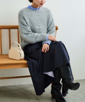 【ルクールブラン/le.coeur blanc】のリバーシブルタフタスカート 人気、トレンドファッション・服の通販 founy(ファニー) ファッション Fashion レディースファッション Fashion for Women スカート Skirts おすすめ Recommended / Our Picks ウェーブ Wavy Pattern ギャザー Gathered, Ruffled ショート Short, Short Length シンプル Simple, Minimal タフタ Taffeta, Structured Fabric パープル Purple, Violet モノトーン Monotone, Black and White リバーシブル Reversible, Two-Sided 人気 Popular, Best Seller 春 Spring |ID:prp329100004569111