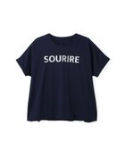 【ジャイロ/JAYRO】のフレンチロゴTシャツ 人気、トレンドファッション・服の通販 founy(ファニー) ファッション Fashion レディースファッション WOMEN トップス・カットソー Tops/Tshirt シャツ/ブラウス Shirts/Blouses ロング / Tシャツ T-Shirts インナー Inner カーゴパンツ Cargo Pants シンプル Simple ジャケット Jacket スラックス Slacks デニム Denim フレンチ French プリント Print ボトム Bottom ポケット Pocket ロールアップ Roll Up ワンポイント One Point 夏 Summer 定番 Standard 春 Spring S/S・春夏 Ss・Spring/Summer thumbnail ネイビー(40)|ID: prp329100004569138 ipo3291000000032326334