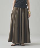 【カレンソロジー/Curensology】のコットンフレアスカート 人気、トレンドファッション・服の通販 founy(ファニー) ファッション Fashion レディースファッション WOMEN スカート Skirt Aライン/フレアスカート Flared A-Line Skirts エレガント 上品 Elegant ギャザー Gather セットアップ Set Up ビッグ Big ロング Long 日本製 Made In Japan thumbnail カーキ78|ID: prp329100004569139 ipo3291000000032326333