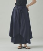 【カレンソロジー/Curensology】のコットンサテンスカート 人気、トレンドファッション・服の通販 founy(ファニー) ファッション Fashion レディースファッション WOMEN スカート Skirt エレガント 上品 Elegant シンプル Simple セットアップ Set Up フェミニン Feminine フロント Front ラップ Wrap リラックス Relax 日本製 Made In Japan thumbnail ネイビー88|ID: prp329100004569144 ipo3291000000032326364