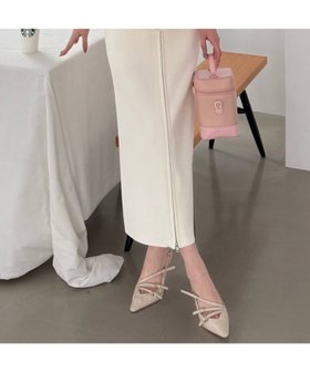 【ロイヤルパーティー/ROYAL PARTY】のフロントZIPニットタイトスカート 人気、トレンドファッション・服の通販 founy(ファニー) ファッション Fashion レディースファッション Ladies' Fashion Online スカート Skirt おすすめ Recommend セットアップ Set Up フロント Front |ID:prp329100004569147