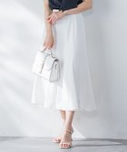 【ビアッジョブルー/Viaggio Blu】の接触冷感2WAYストレッチマーメイドスカート≪洗濯機で洗える≫ ホワイト|ID: prp329100004569155 ipo3291000000032711744