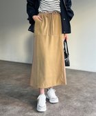 【シェトワ/Chez toi】の異素材ナロースカート 人気、トレンドファッション・服の通販 founy(ファニー) ファッション Fashion レディースファッション WOMEN スカート Skirt カットソー Cut And Sew ギャザー Gather コンパクト Compact シンプル Simple スリット Slit デニム Denim パウダー Powder リラックス Relax プチプライス・低価格 Affordable おすすめ Recommend thumbnail ベージュ|ID: prp329100004569174 ipo3291000000032326597