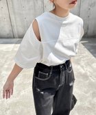 【その他のブランド/Other】の汗染み防止 カットアウト デザイン Tシャツ オフホワイト|ID: prp329100004569214 ipo3291000000032626182