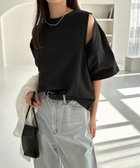 【その他のブランド/Other】の汗染み防止 カットアウト デザイン Tシャツ ブラック|ID: prp329100004569214 ipo3291000000032626183