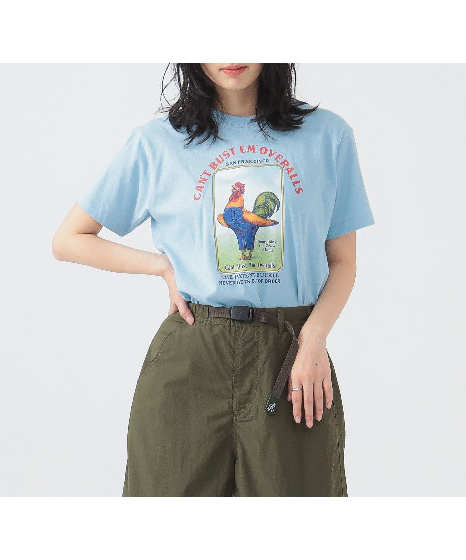 【ビーミングライフストアバイビームス/B:MING LIFE STORE by BEAMS】の【別注】Lee / CANT BUST EM Tシャツ 25SS インテリア・キッズ・メンズ・レディースファッション・服の通販 founy(ファニー) 　ファッション　Fashion　レディースファッション　WOMEN　トップス・カットソー　Tops/Tshirt　シャツ/ブラウス　Shirts/Blouses　ロング / Tシャツ　T-Shirts　2025年　2025　2025春夏・S/S　Ss,Spring/Summer,2025　コンパクト　Compact　トレンド　Trend　フィット　Fit　プリント　Print　ワイド　Wide　別注　Special Order　SAX|ID: prp329100004569261 ipo3291000000032327242