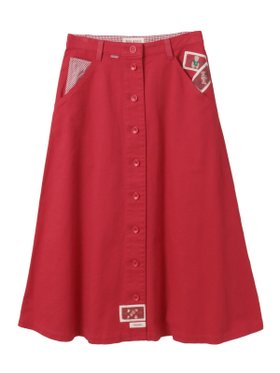 【ピンクハウス/PINK HOUSE】のネームワッペンいっぱいスカート 人気、トレンドファッション・服の通販 founy(ファニー) ファッション Fashion レディースファッション WOMEN スカート Skirt ギンガム Gingham チェック Check ペチコート Petticoat ポケット Pocket モチーフ Motif ロング Long 台形 Trapezoid |ID:prp329100004569275