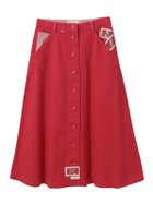【ピンクハウス/PINK HOUSE】のネームワッペンいっぱいスカート 人気、トレンドファッション・服の通販 founy(ファニー) ファッション Fashion レディースファッション WOMEN スカート Skirt ギンガム Gingham チェック Check ペチコート Petticoat ポケット Pocket モチーフ Motif ロング Long 台形 Trapezoid thumbnail アカ|ID: prp329100004569275 ipo3291000000032327312