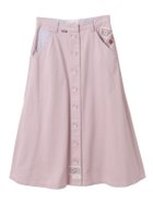 【ピンクハウス/PINK HOUSE】のネームワッペンいっぱいスカート 人気、トレンドファッション・服の通販 founy(ファニー) ファッション Fashion レディースファッション WOMEN スカート Skirt ギンガム Gingham チェック Check ペチコート Petticoat ポケット Pocket モチーフ Motif ロング Long 台形 Trapezoid thumbnail ラベンダー|ID: prp329100004569275 ipo3291000000032327317