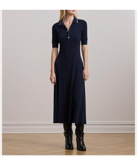 【ラルフローレン/RALPH LAUREN】 コットンブレンド ポロ ドレス人気、トレンドファッション・服の通販 founy(ファニー) ファッション Fashion レディースファッション WOMEN ワンピース Dress ドレス Party Dresses ストライプ Stripe ストレッチ Stretch ドレス Dress ポロシャツ Polo Shirt メタリック Metallic メタル Metal |ID:prp329100004569284