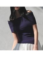 【フレイ アイディー/FRAY I.D】のオフショルニットトップス NVY[089]|ID: prp329100004569421 ipo3291000000032660335