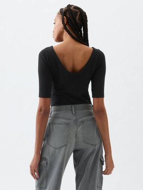 【ギャップ/GAP】のモダンスクープネックTシャツ 人気、トレンドファッション・服の通販 founy(ファニー) ファッション Fashion レディースファッション Fashion for Women トップス・カットソー Cut & Sew Tops シャツ・ブラウス・オフィスカジュアル Elegant Blouses & Button-Ups ロングTシャツ・Tシャツ Longline T-Shirts & Tees スーピマ Supima, Premium Cotton ドレープ Drape, Draping Fabric モダン Modern, Contemporary 半袖 Short Sleeve, Half Sleeve |ID:prp329100004569473