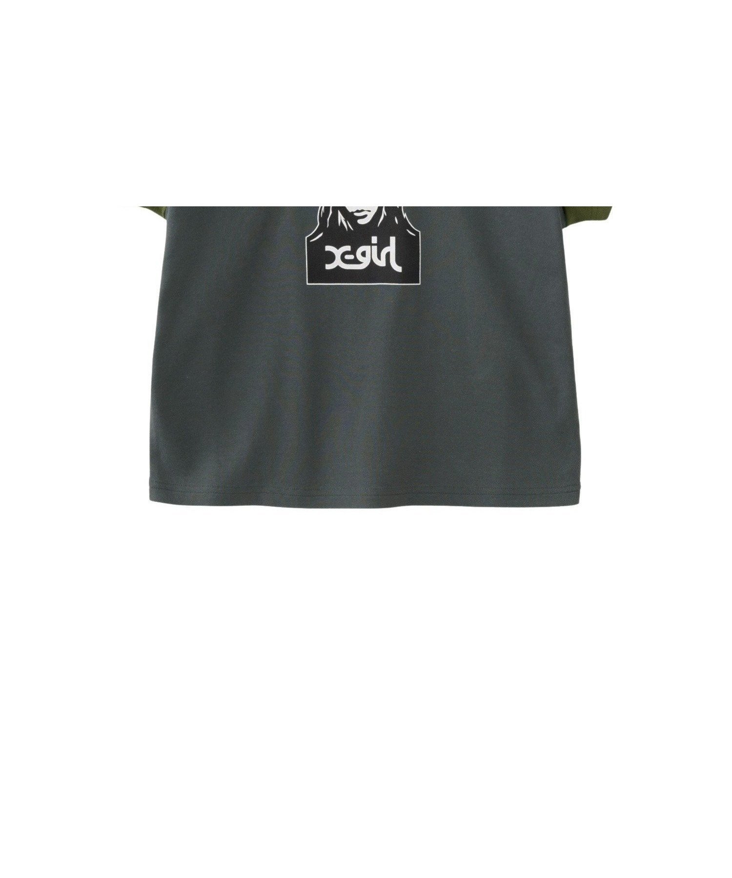 【エックスガール/X-girl】のFACE RAGLAN S/S BABY TEE X-girl インテリア・キッズ・メンズ・レディースファッション・服の通販 founy(ファニー) 　ファッション　Fashion　レディースファッション　WOMEN　グラフィック　Graphic　コンパクト　Compact　ストレッチ　Stretch　デニム　Denim　プリント　Print　夏　Summer　S/S・春夏　Ss・Spring/Summer　CHARCOAL|ID: prp329100004569487 ipo3291000000032329012