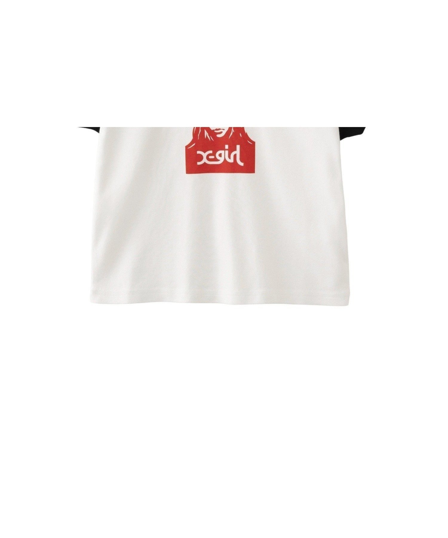 【エックスガール/X-girl】のFACE RAGLAN S/S BABY TEE X-girl インテリア・キッズ・メンズ・レディースファッション・服の通販 founy(ファニー) 　ファッション　Fashion　レディースファッション　WOMEN　グラフィック　Graphic　コンパクト　Compact　ストレッチ　Stretch　デニム　Denim　プリント　Print　夏　Summer　S/S・春夏　Ss・Spring/Summer　WHITE|ID: prp329100004569487 ipo3291000000032329016