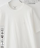 【コーエン メン/COEN / MEN】の【WELLTECT】ロゴ刺繍Tシャツ ー吸水速乾,接触冷感,UVカット,遮熱ー 人気、トレンドファッション・服の通販 founy(ファニー) ファッション Fashion メンズファッション Fashion for Men シンプル Simple, Minimal 吸水 Absorbent, Quick-Dry 夏 Summer thumbnail OFF WHITE|ID: prp329100004569499 ipo3291000000032739183