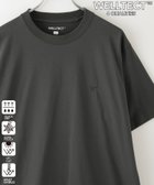 【コーエン メン/COEN / MEN】の【WELLTECT】ロゴ刺繍Tシャツ ー吸水速乾,接触冷感,UVカット,遮熱ー 人気、トレンドファッション・服の通販 founy(ファニー) ファッション Fashion メンズファッション Fashion for Men シンプル Simple, Minimal 吸水 Absorbent, Quick-Dry 夏 Summer thumbnail DK.GRAY|ID: prp329100004569499 ipo3291000000032739187