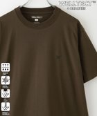 【コーエン メン/COEN / MEN】の【WELLTECT】ロゴ刺繍Tシャツ ー吸水速乾,接触冷感,UVカット,遮熱ー 人気、トレンドファッション・服の通販 founy(ファニー) ファッション Fashion メンズファッション Fashion for Men シンプル Simple, Minimal 吸水 Absorbent, Quick-Dry 夏 Summer thumbnail DK.BROWN|ID: prp329100004569499 ipo3291000000032739188