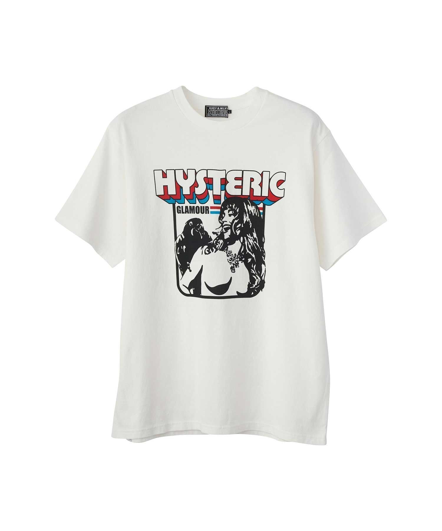 【ヒステリックグラマー/HYSTERIC GLAMOUR / MEN】のHYSTERIC PETWORLD Tシャツ インテリア・キッズ・メンズ・レディースファッション・服の通販 founy(ファニー) 　ファッション　Fashion　メンズファッション　Fashion for Men　フィット　Fit, Slim Fit　ヴィンテージ　Vintage Style　白|ID: prp329100004569512 ipo3291000000033255482
