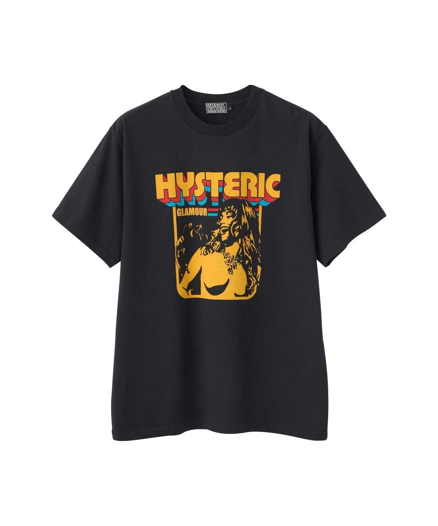 【ヒステリックグラマー/HYSTERIC GLAMOUR / MEN】のHYSTERIC PETWORLD Tシャツ インテリア・キッズ・メンズ・レディースファッション・服の通販 founy(ファニー) 　ファッション　Fashion　メンズファッション　Fashion for Men　フィット　Fit, Slim Fit　ヴィンテージ　Vintage Style　ブラック|ID: prp329100004569512 ipo3291000000033255483