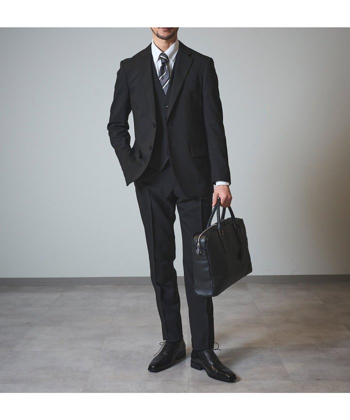 【テットオム/TETE HOMME / MEN】の4WAYストレッチスーツ / ウォッシャブルセットアップ(3ピース) インテリア・キッズ・メンズ・レディースファッション・服の通販 founy(ファニー) https://founy.com/ ファッション Fashion メンズファッション Fashion for Men セットアップ Matching Sets ウォッシャブル Machine Washable 洗える Machine Washable ジャケット Jacket, Outerwear ストレッチ Stretch, Stretchy Fabric スマート Smart, Elegant スーツ Suit, Formalwear トレンド Trend, Trending Now フォーマル Formal, Dressy ベスト Vest, Waistcoat ポケット Pocket, Pocket Detail メンズ Men's, Menswear S/S・春夏 SS, Spring/Summer, Warm Season 夏 Summer エレガント 上品 Elegant ビジネス 仕事 通勤 Business / Work / Commuting 2025年 2025 2025春夏・S/S Spring/Summer 2025 SS25 |ID: prp329100004569519 ipo3291000000033495645