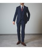 【テットオム/TETE HOMME / MEN】の4WAYストレッチスーツ / ウォッシャブルセットアップ(3ピース) ネイビー|ID: prp329100004569519 ipo3291000000033495647