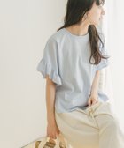 【アイテムズアーバンリサーチ/ITEMS URBAN RESEARCH】のソデフリルカットソー BLU|ID: prp329100004569523 ipo3291000000033810224