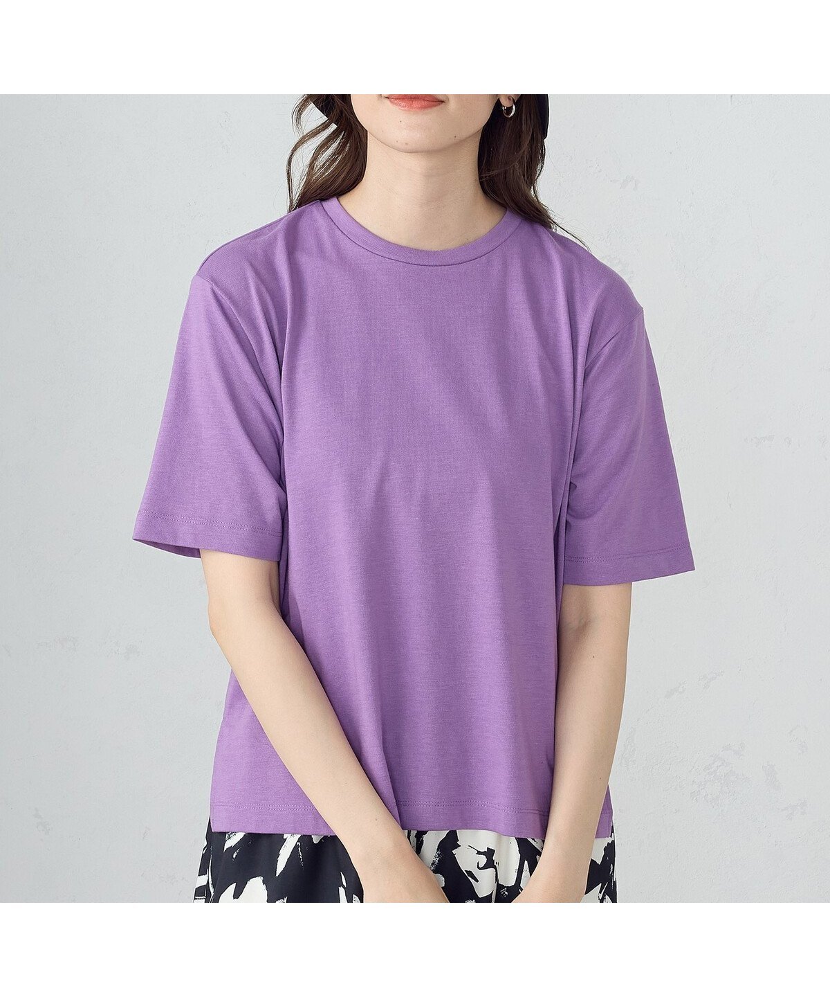 【コムサイズム/COMME CA ISM】の日本の色Tシャツ 七夕 インテリア・キッズ・メンズ・レディースファッション・服の通販 founy(ファニー) 　ファッション　Fashion　レディースファッション　Fashion for Women　トップス・カットソー　Cut & Sew Tops　シャツ・ブラウス・オフィスカジュアル　Elegant Blouses & Button-Ups　ロングTシャツ・Tシャツ　Longline T-Shirts & Tees　コンパクト　Compact, Small Size　シンプル　Simple, Minimal　バランス　Balance, Style Balance　ポケット　Pocket, Pocket Detail　ワイド　Wide, Wide Fit　夏　Summer　貝紫色(パープル)|ID: prp329100004569532 ipo3291000000033595190