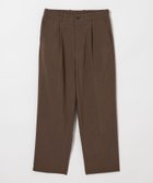 【ビューティ&ユース ユナイテッドアローズ/BEAUTY&YOUTH / UNITED ARROWS / MEN】のSteven Alan ナイロン オックス アウト ワンプリーツ スラックス 人気、トレンドファッション・服の通販 founy(ファニー) ファッション Fashion メンズファッション Fashion for Men オックス Oxford Fabric スマート Smart, Elegant スラックス Slacks, Dress Pants テーパード Tapered, Tapered Pants プリーツ Pleats, Pleated thumbnail DK.BROWN|ID: prp329100004569547 ipo3291000000033448266