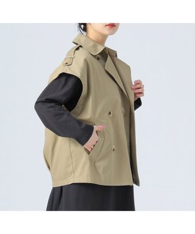 【ビームス ハート/BEAMS HEART】のトレンチ ベスト 人気、トレンドファッション・服の通販 founy(ファニー) ファッション Fashion レディースファッション Fashion for Women アウター Coat / Outerwear Collection トップス・カットソー Cut & Sew Tops ベスト&ジレ / 重ね着スタイル Vests & Gilets クラシカル Classical, Vintage-Inspired シンプル Simple, Minimal トレンチ Trench, Trench Coat バランス Balance, Style Balance ベスト Vest, Waistcoat ミドル Middle Length, Mid Height ロング Long, Long-Length |ID:prp329100004569722
