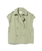 【ビームス ハート/BEAMS HEART】のトレンチ ベスト 人気、トレンドファッション・服の通販 founy(ファニー) ファッション Fashion レディースファッション Fashion for Women アウター Coat / Outerwear Collection トップス・カットソー Cut & Sew Tops ベスト&ジレ / 重ね着スタイル Vests & Gilets クラシカル Classical, Vintage-Inspired シンプル Simple, Minimal トレンチ Trench, Trench Coat バランス Balance, Style Balance ベスト Vest, Waistcoat ミドル Middle Length, Mid Height ロング Long, Long-Length thumbnail LIGHT GREEN|ID: prp329100004569722 ipo3291000000033548351