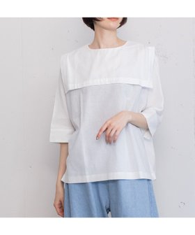 【プードゥドゥ/POU DOU DOU】のセーラーカラーブラウス 人気、トレンドファッション・服の通販 founy(ファニー) ファッション Fashion レディースファッション Fashion for Women トップス・カットソー Cut & Sew Tops シャツ・ブラウス・オフィスカジュアル Elegant Blouses & Button-Ups スマート Smart, Elegant |ID:prp329100004569733