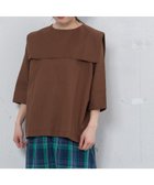 【プードゥドゥ/POU DOU DOU】のセーラーカラーブラウス 人気、トレンドファッション・服の通販 founy(ファニー) ファッション Fashion レディースファッション Fashion for Women トップス・カットソー Cut & Sew Tops シャツ・ブラウス・オフィスカジュアル Elegant Blouses & Button-Ups スマート Smart, Elegant thumbnail ブラウン|ID: prp329100004569733 ipo3291000000033548277